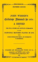 Wisden Cricketers'' Almanack 1874
