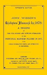 Wisden Cricketers'' Almanack 1878