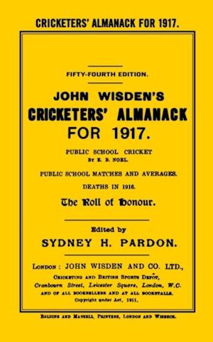 Wisden Cricketers'' Almanack 1917