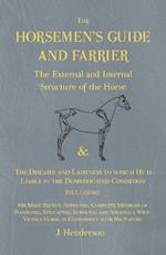 The Horsemen's Guide and Farrier - The External and Internal Structure of the Horse, and The Diseases and Lameness to which He is Liable in the Domesticated Condition, Including the Most Recent, Approved, Complete Methods of Handling, Educating, Subduing