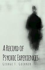 Record of Psychic Experiences