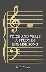 Voice and Verse - A Study in English Song