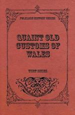 Quaint Old Customs of Wales (Folklore History Series)