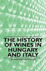 History of Wines in Hungary and Italy