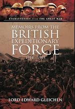 Memoirs from the British Expeditionary Force, 1914-1915