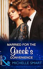 Married For The Greek's Convenience