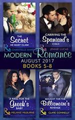 Modern Romance Collection: August 2017 Books 5 -8
