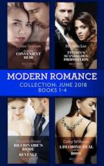 Modern Romance Collection: June 2018 Books 1 - 4