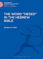 Word 'Hesed' in the Hebrew Bible