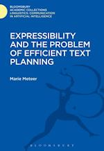 Expressibility and the Problem of Efficient Text Planning