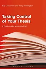 Taking Control of Writing Your Thesis