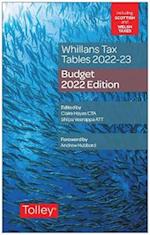 Whillans's Tax Tables 2022-23 (Budget edition)