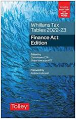 Whillans's Tax Tables 2022-23 (Finance Act edition)