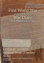 3 CAVALRY DIVISION Divisional Troops 12 Sanitary Section