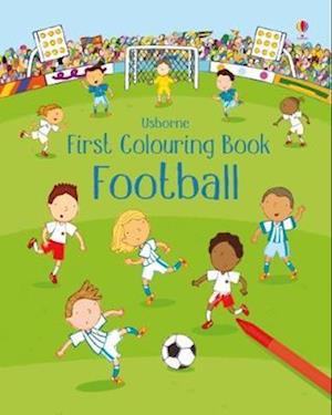 First Colouring Book Football