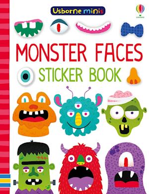 Monster Faces Sticker Book