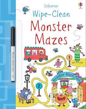Wipe-Clean Monster Mazes