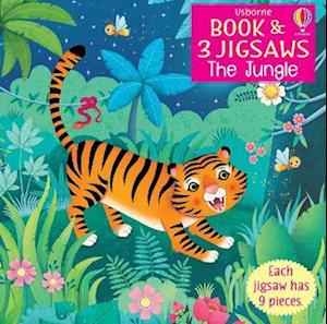 Usborne Book and 3 Jigsaws: The Jungle