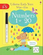 Early Years Wipe-Clean Numbers 1 to 20