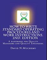 How to Write Standard Operating Procedures and Work Instructions.2nd Edition