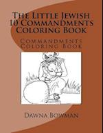 The Little Jewish 10 Commandments Coloring Book