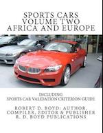 Sports Cars Volume Two Africa and Europe