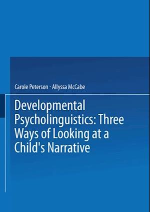 Developmental Psycholinguistics