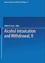 Alcohol Intoxication and Withdrawal