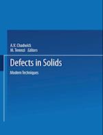 Defects in Solids