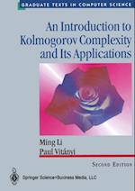 Introduction to Kolmogorov Complexity and Its Applications