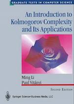 An Introduction to Kolmogorov Complexity and Its Applications 