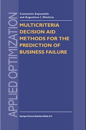 Multicriteria Decision Aid Methods for the Prediction of Business Failure