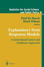 Explanatory Item Response Models