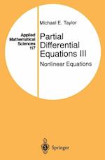 Partial Differential Equations III