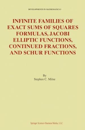 Infinite Families of Exact Sums of Squares Formulas, Jacobi Elliptic Functions, Continued Fractions, and Schur Functions