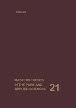 Masters Theses in the Pure and Applied Sciences