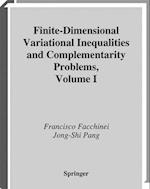 Finite-Dimensional Variational Inequalities and Complementarity Problems 