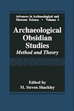 Archaeological Obsidian Studies