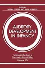 Auditory Development in Infancy