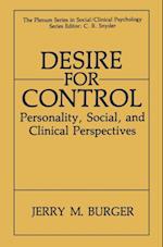 Desire for Control