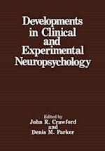 Developments in Clinical and Experimental Neuropsychology 