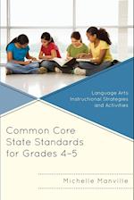 Common Core State Standards for Grades 4-5