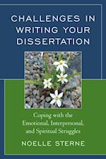 Challenges in Writing Your Dissertation