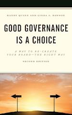 Good Governance Is a Choice