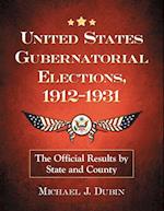 United States Gubernatorial Elections, 1912-1931