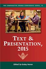 Text & Presentation, 2015