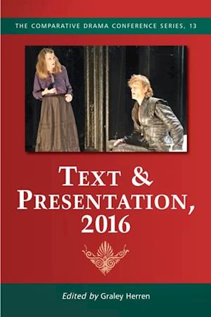 Text & Presentation, 2016