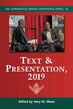 Text & Presentation, 2019