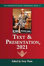 Text & Presentation, 2021