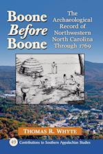 Boone Before Boone